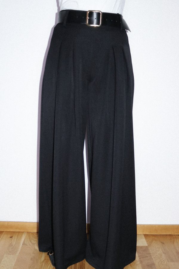 Black Pants with Belt